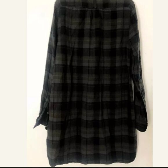 FREE PEOPLE X CP SHADES NIRVANA PLAID TUNIC - Picture 6 of 7